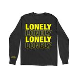 Lonely Long Sleeve TShirt Black 